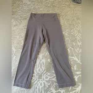 Rare Lululemon Violet Verbana Align Leggings 21” Size 6